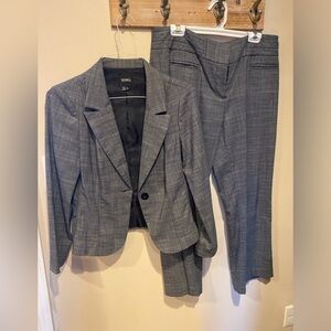 XOXO black & white pants suit.